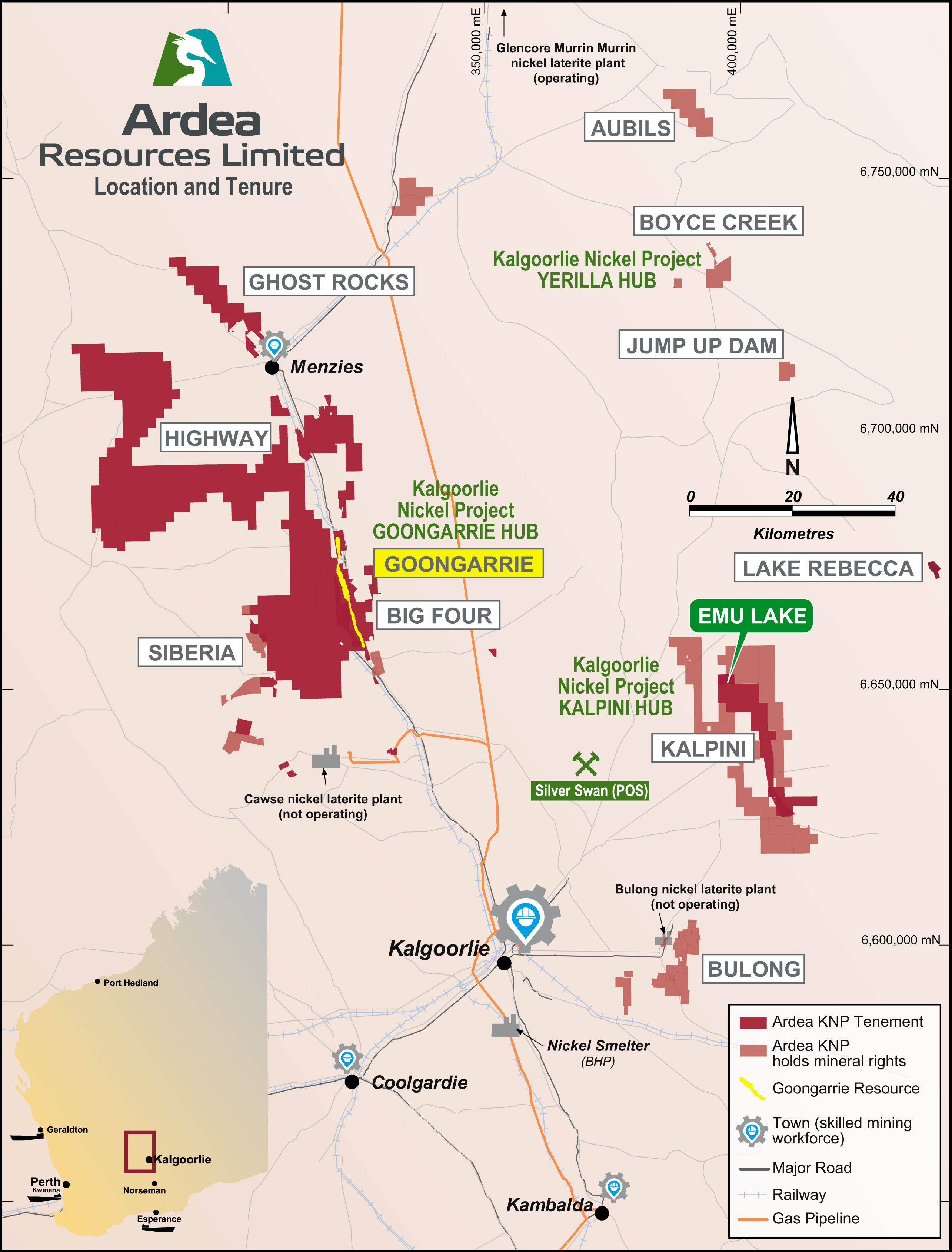 Kalgoorlie Nickel Project | Ardea Resources Limited